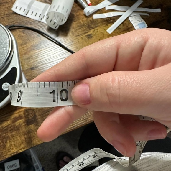 Vintage Kippys Metallic gold Straight Leg Leather pants womens Size 10 - Picture 8 of 13